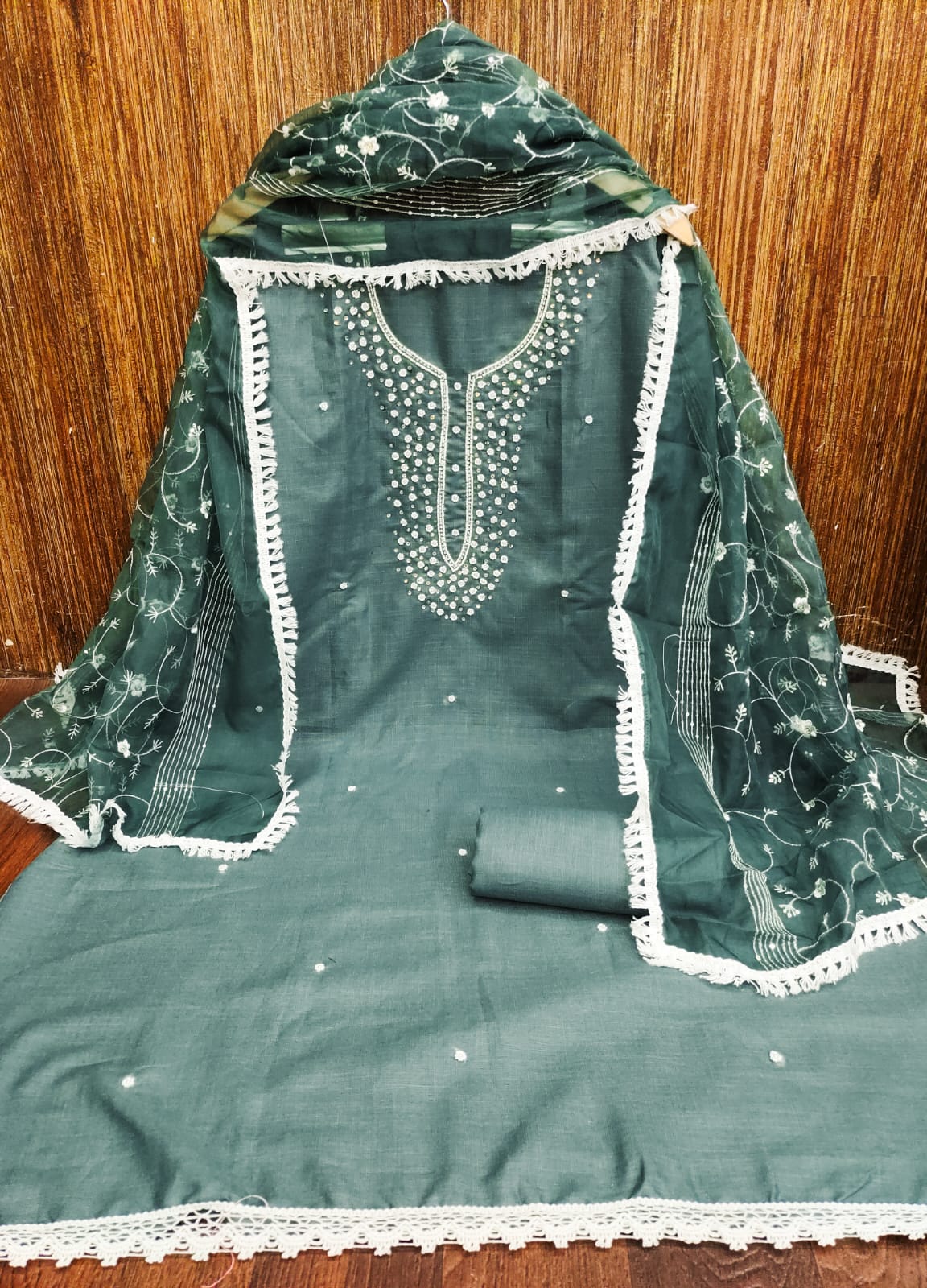 Ds Designer Ruby Cotton Hand Work Dress Material Catalog